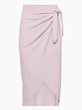 Wilfred (Aritzia) Lavender Saturn Midi Wrap Skirt | Size S